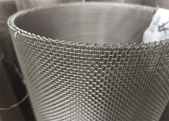 کیفیت  12 Mesh Square Woven Wire Mesh Stainless Steel For Sieving Grain کارخانه