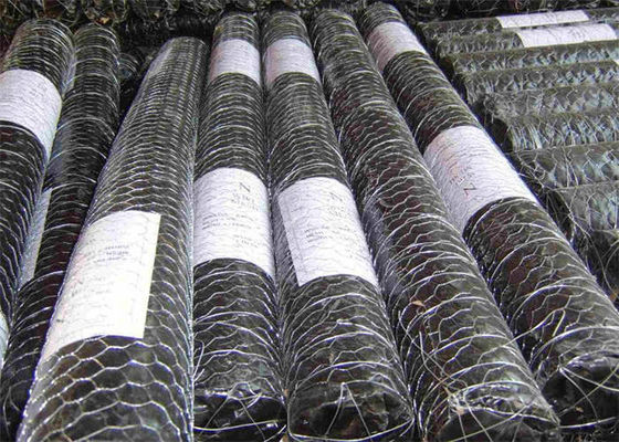 کیفیت  Galvanized Hexagonal Wire Netting Counter Twist Corrosion Resistant کارخانه